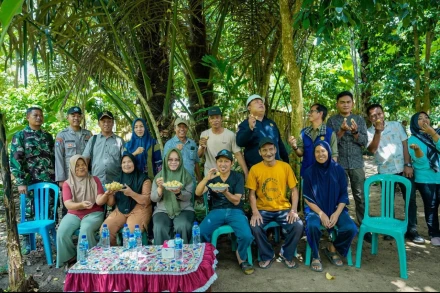 kunjungan bupati mesuji di kebun duku RK 005 